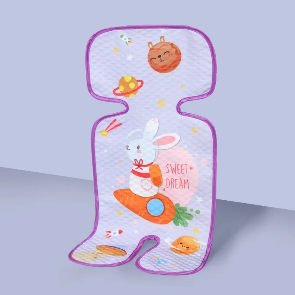 

Ice Silk Baby Stroller Seat Cushion Washable Breathable Baby Sitting Chair Cushion Universal Baby Stroller Sleeping Cushion