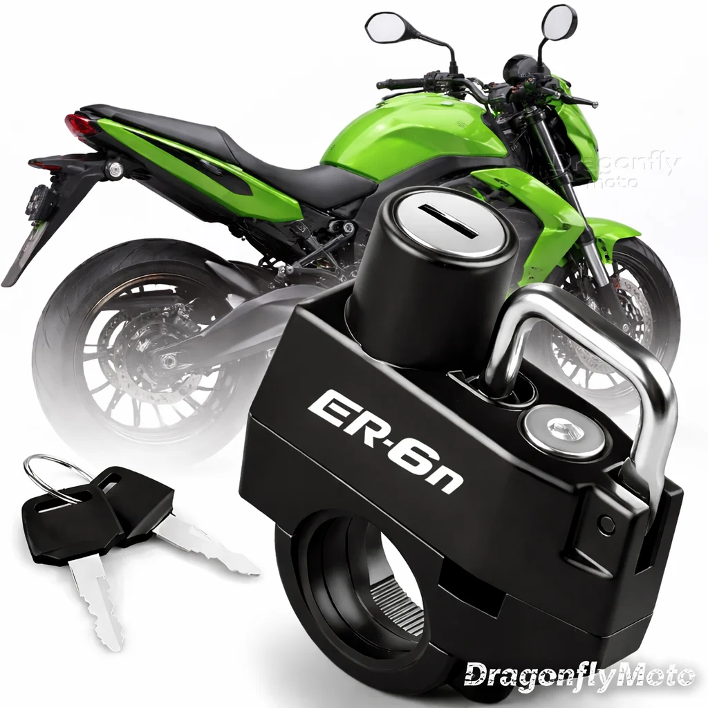

Замок для мотоциклетного шлема для Kawasaki ER6N ER 6N ER-6N 2006-2016 2013 2014 2015, противоугонное устройство для блокировки шлема