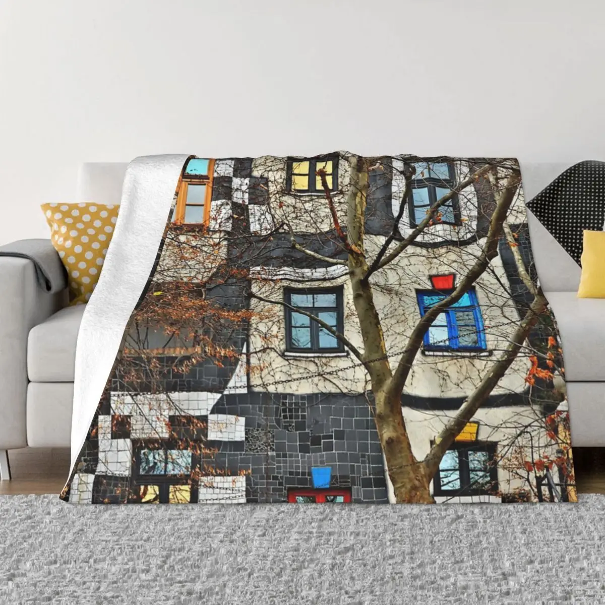 Kunst Haus Wien Quilt Bed Blanket Winter Blankets Blankets And Throws Throw Blanket