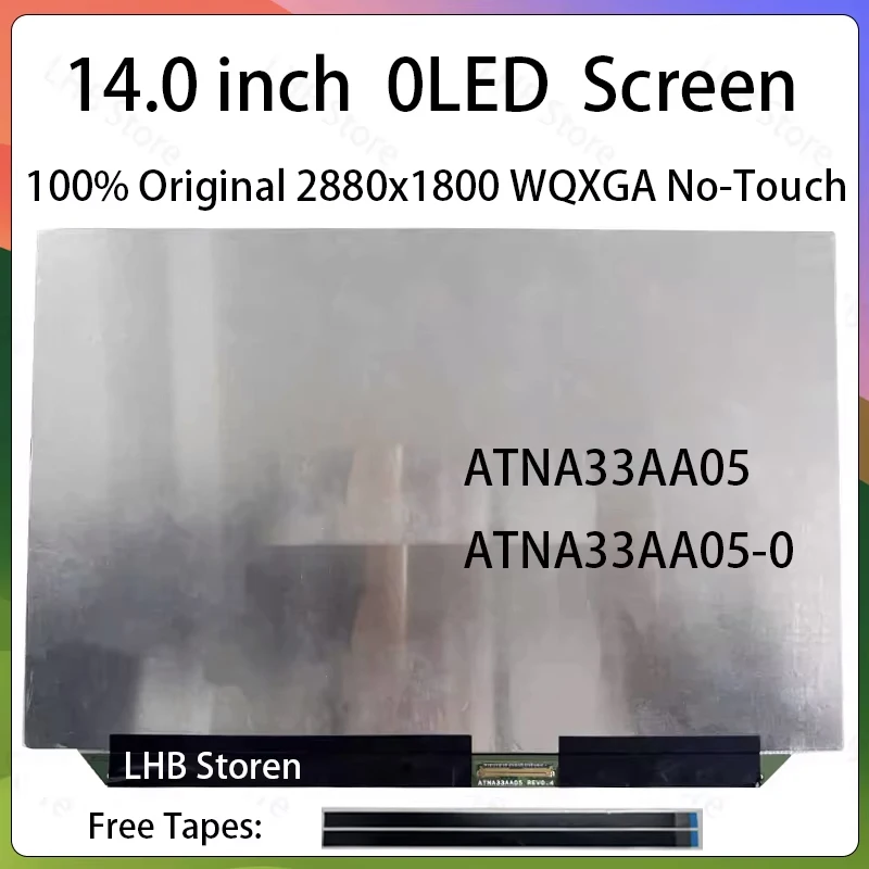 13.3 Inch OLED LCD Screen ATNA33AA05 ATNA33AA05-0 For Asus Zenbook S13 UX5304 UX5304V Display Matrix Panel Replacement Non-Touch