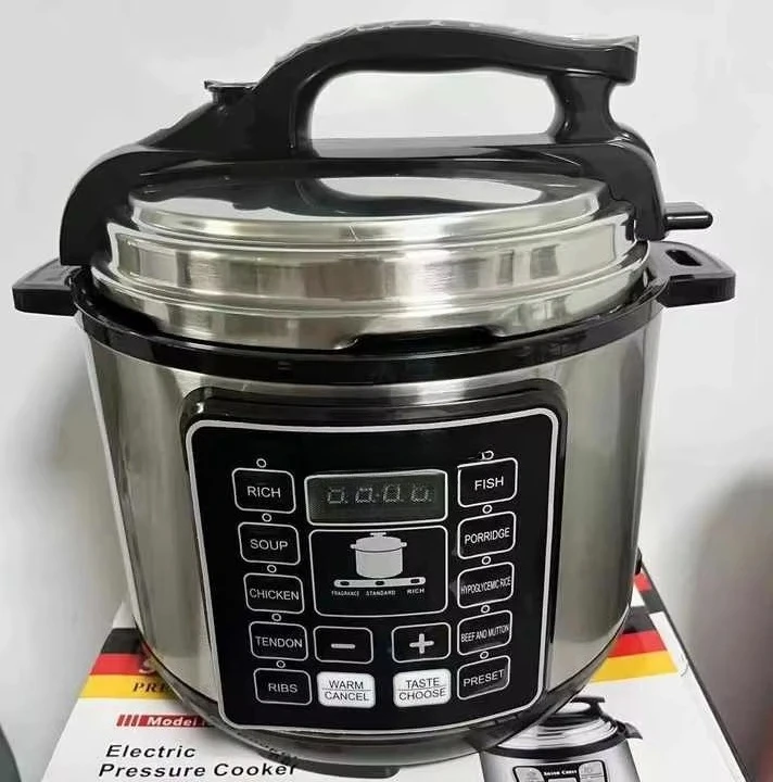 

Лидер продаж, 11 предустановленных меню, электрическая пароварка, 6 л, цифровая умная рисоварка под давлением, заводская цена, нержавеющая сталь, алюминий