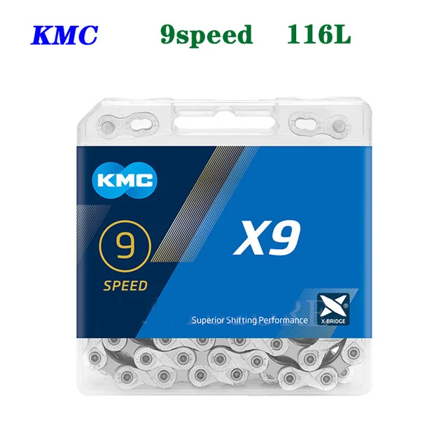 KMC Bike Chain X8 X9 X10 X11 X12 Bicycle Chain 8V 9V 10V 11V 12V Chains MTB Road Bike Crankset For Shimano SRAM Bikes Parts