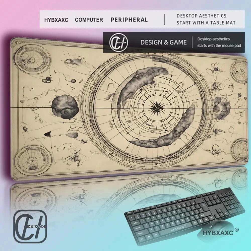 

HYBXAXC Wizarding World Map mouse pads High-end pad mouse notbook computer mousepad hot sales gaming padmouse gamer mouse mat