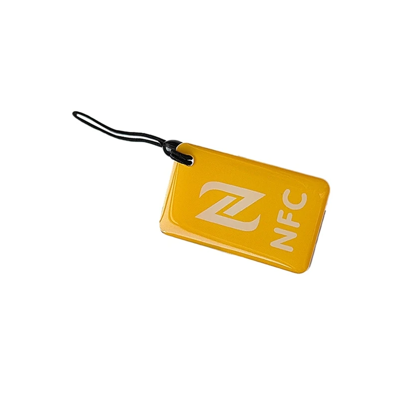 B03B-20Pcs NFC Tags Lable Ntag213 13.56Mhz Smart Card For All NFC Enabled Phone Smart Business Card NFC 42X26mm