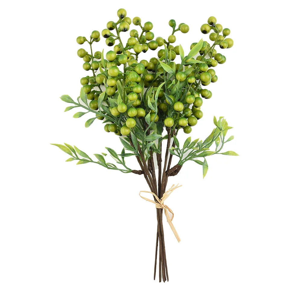 Simulation Berries Home Décor 35cm Artificial Berry Stems Christmas Trees Christmas Wreaths DIY Crafts Garlands