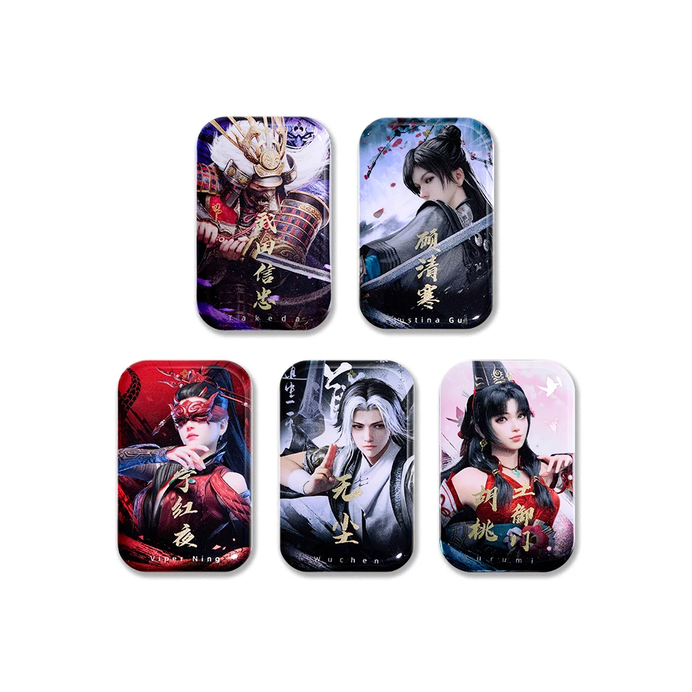 ナマラカブレイドポイント-光沢のある文字バッジ削除ダブドッカアニメゲームゲーム周辺機器
