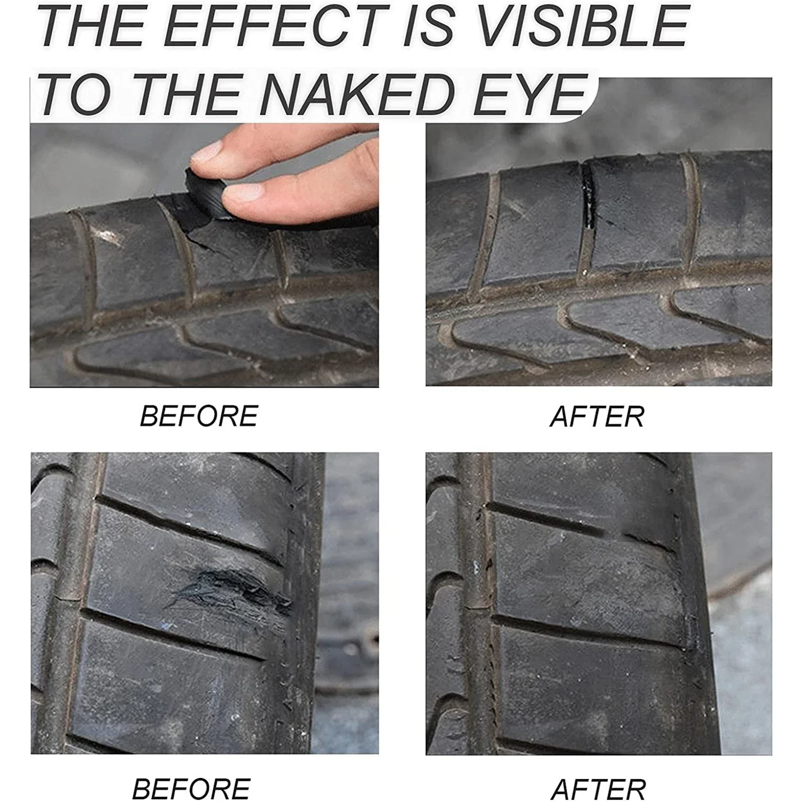 250ml Car Tire Repair Glue Universal  Auto Wheel Tyre Puncture Seal Strong Repair Glue for Standard Tires Glue Car Tire