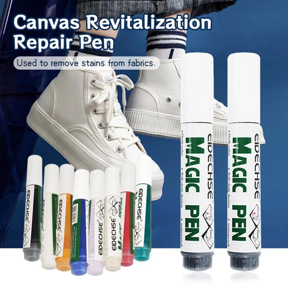 Innovative Canvas Shoes Waterproof Formula Color Restoration Quick Fix Enhance Shoe Appearance Efficient Soft Cloth Dyeing
