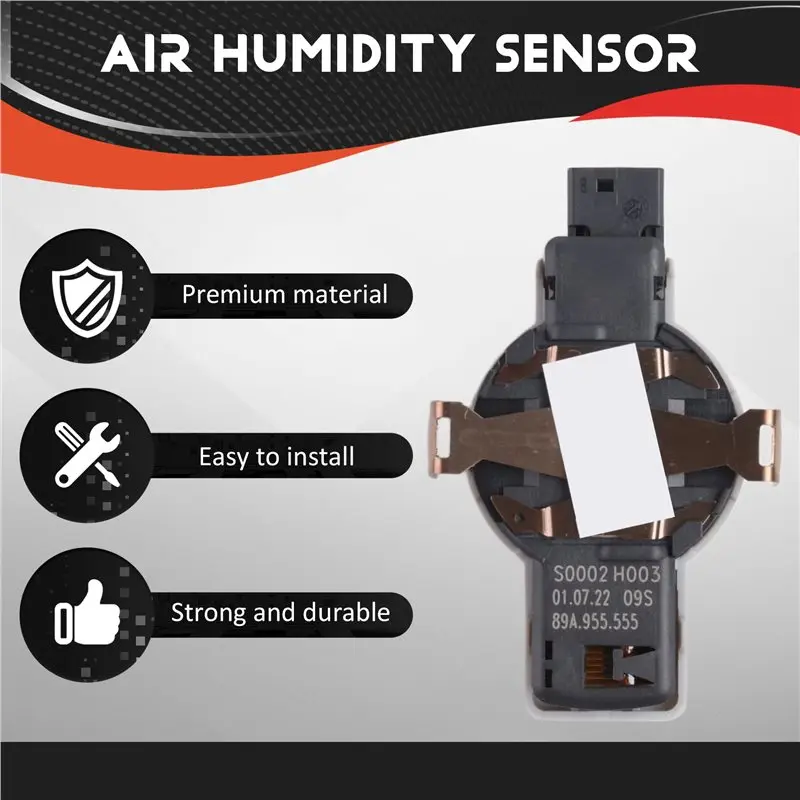 For VW ID. 4 2023-2026/ID. Buzz 2023-2026 Compatible Rain Sensor, Air Humidity Sensor- 89A 955 555 89A955555-L94A