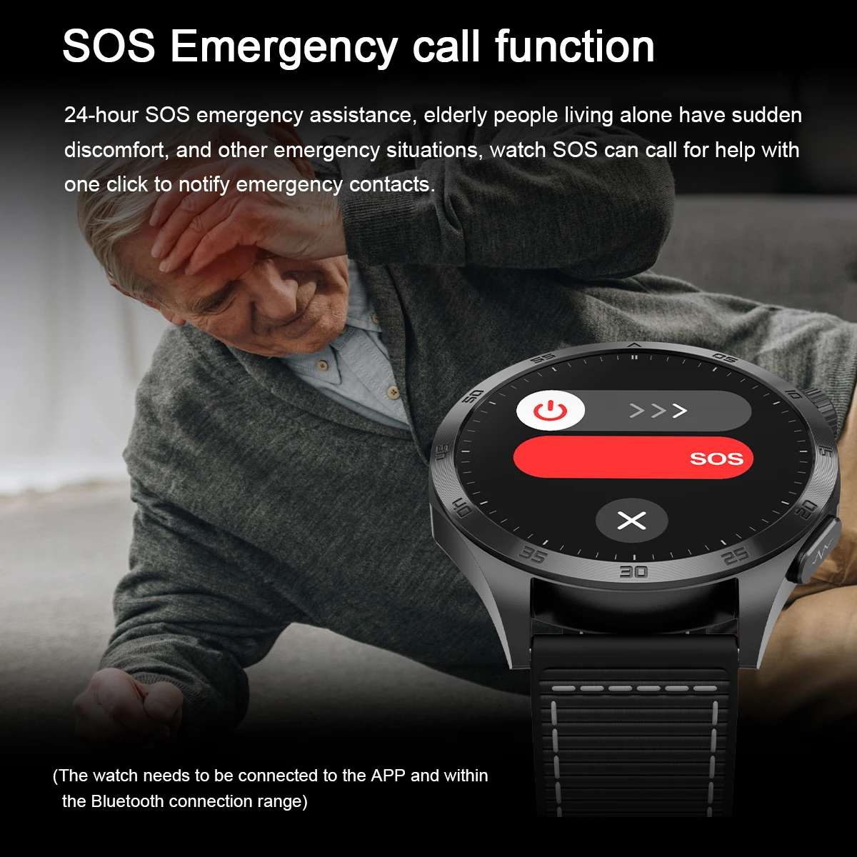 Marsyu Micro Physical Examination Blutfette Harnsäure Blutdruck Smart Watch EKG+PPG Uhr Bluetooth Anruf Smartwatch Herren – Detail 2