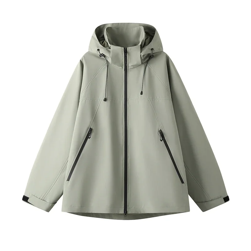 

Warm Winter Waterproof Lightweight Windbreaker Men Women Jacket Hoodie Hiking Raincoat Windproof Sports Outdoor Trench Coat Tops