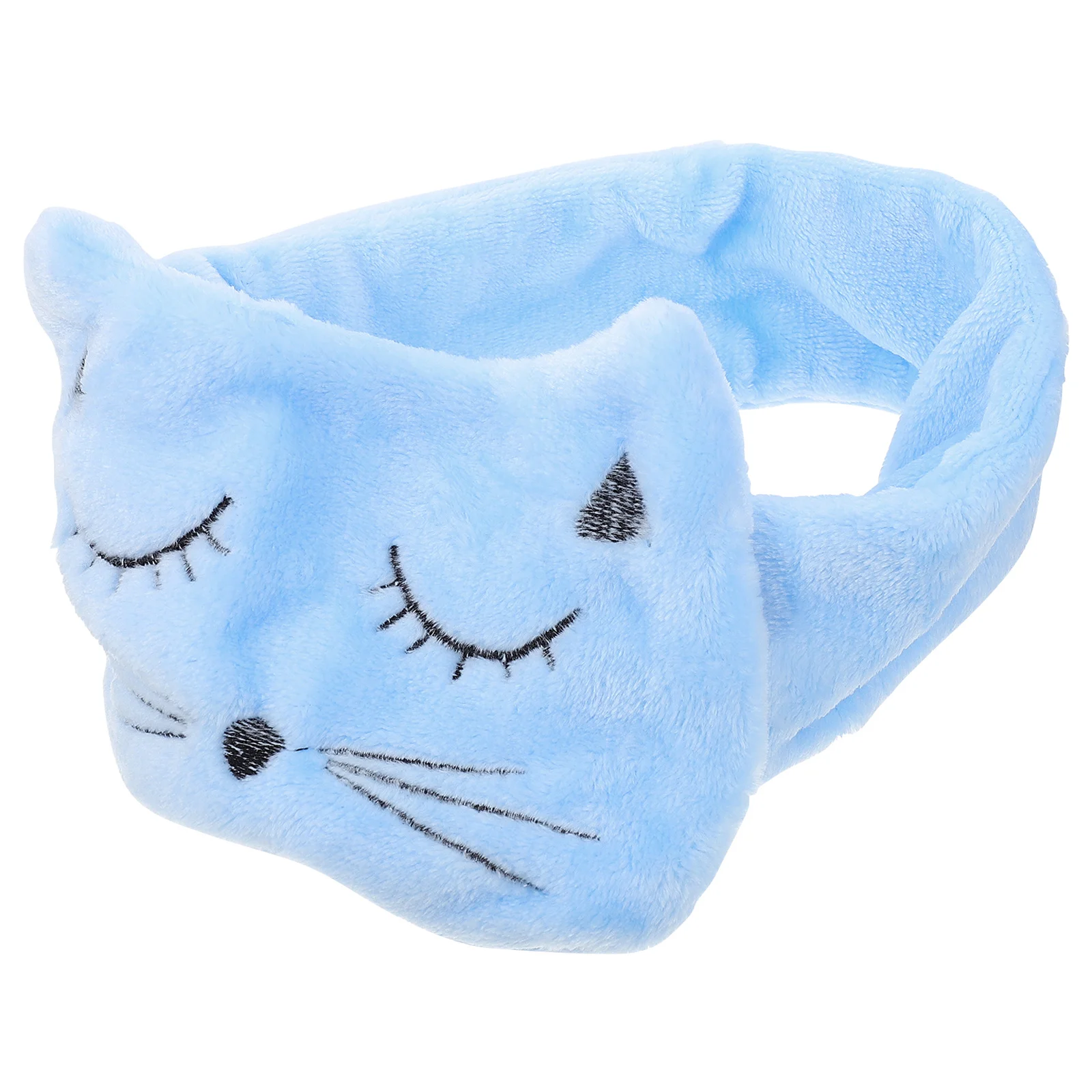 

Flannel Fabric Face Washing Hairband Elastic Removable Headband Cute Scrunchie For Women Girls Home Use Makeup Hair Accessories