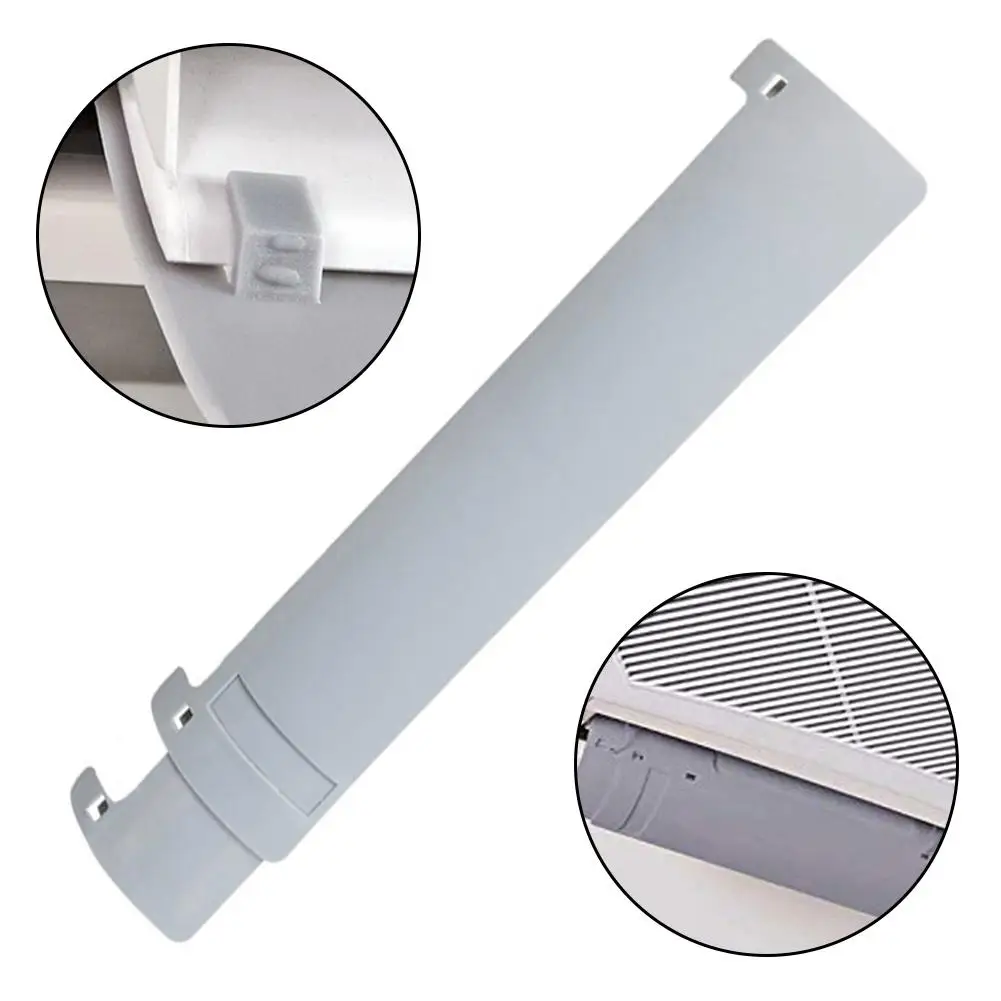 Выдвижной дефлектор кондиционера, регулируемая перегородка для лобового стекла, телескопический диапазон 41 76 см, простая установка