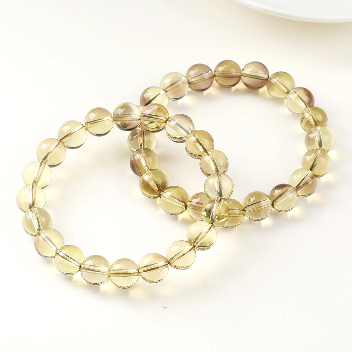 

JD 8A натуральный фантомный зевс кварцевые браслеты из бисера женские свежий стиль Рейки Исцеление эластичный браслет для йоги модные ювелирные изделия подарок