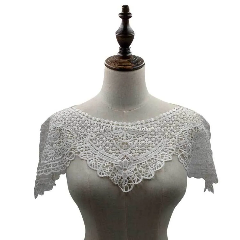 Lace Hollow Sunscreen Shawl Sun Protection Shawl Bikini Cover Sunscreen Shawl Wrap Temperament Cardigan Bridal Neck Wrap