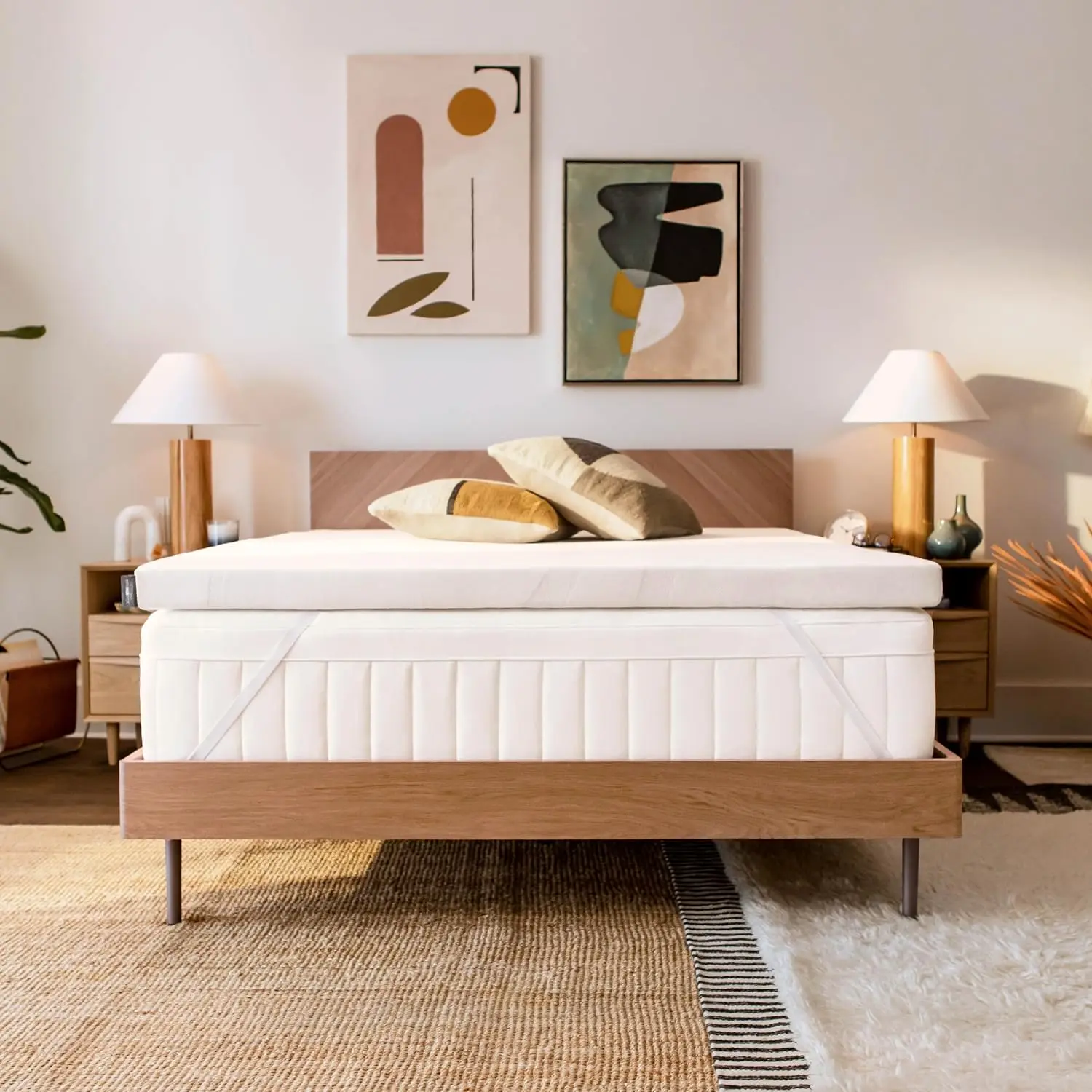 King Size Memory Foam Mattress Topper
