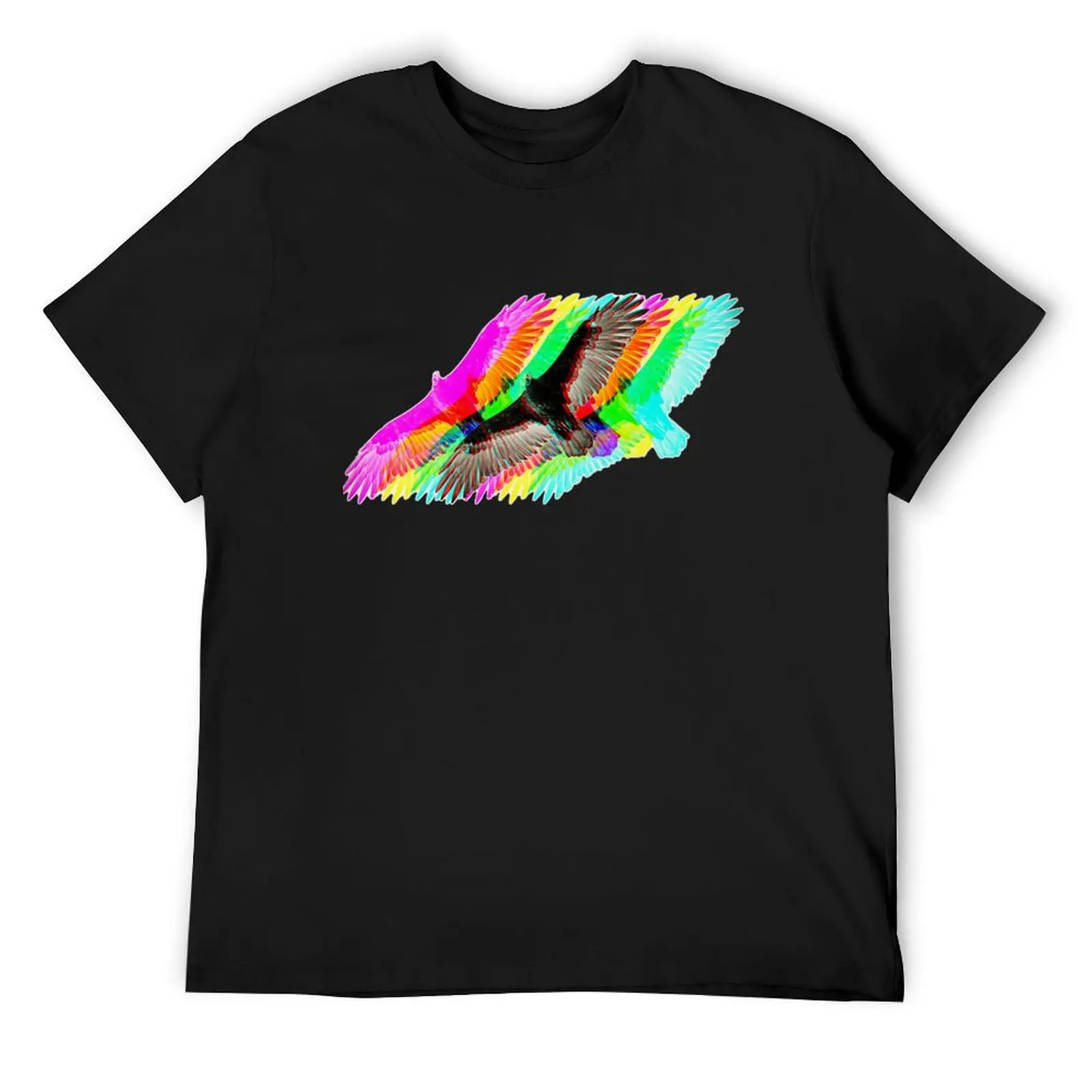 

CMYK Turkey Vulture T-Shirt summer shirt anime clothes summer 2025 vintage graphic tee mens workout shirts
