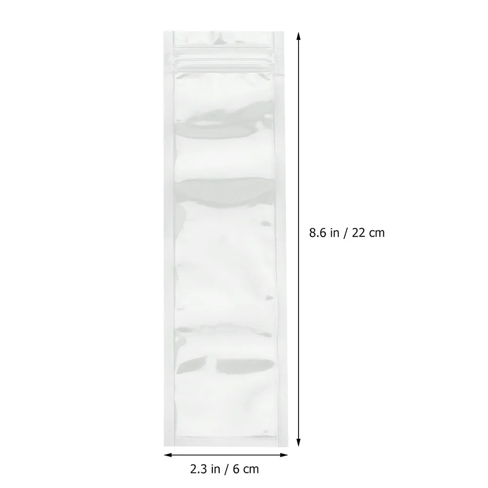 

50pcs Sleeve Bags Disposable Sealing Lollipop Mold Zipper Closure Ice Cream Tool Freeze Snack Bag for Juice