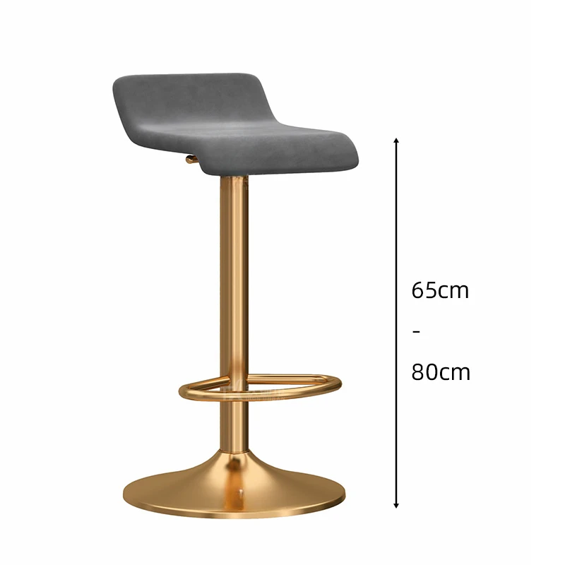 Comfortable Chair Gaming Garden Height Swivel Bar Stool Metal Chairs Furniture Modern Luxury Counter Kitchen Stools Cadeira