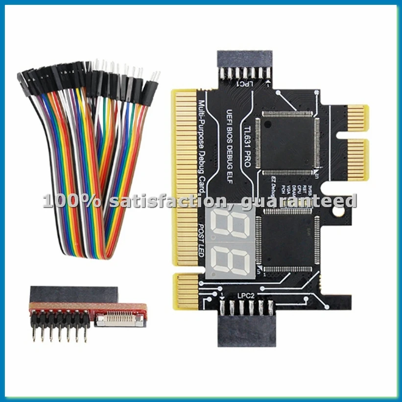Analyzer LPC Debug Card PCI PCI-E Post Test Kit Motherboard Diagnostic Card J04-A79U