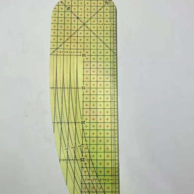 1/2Pcs Acrylic Sewing Ruler Set High Precision Grid Clear Scale For Quilting Dressmaking Crafts