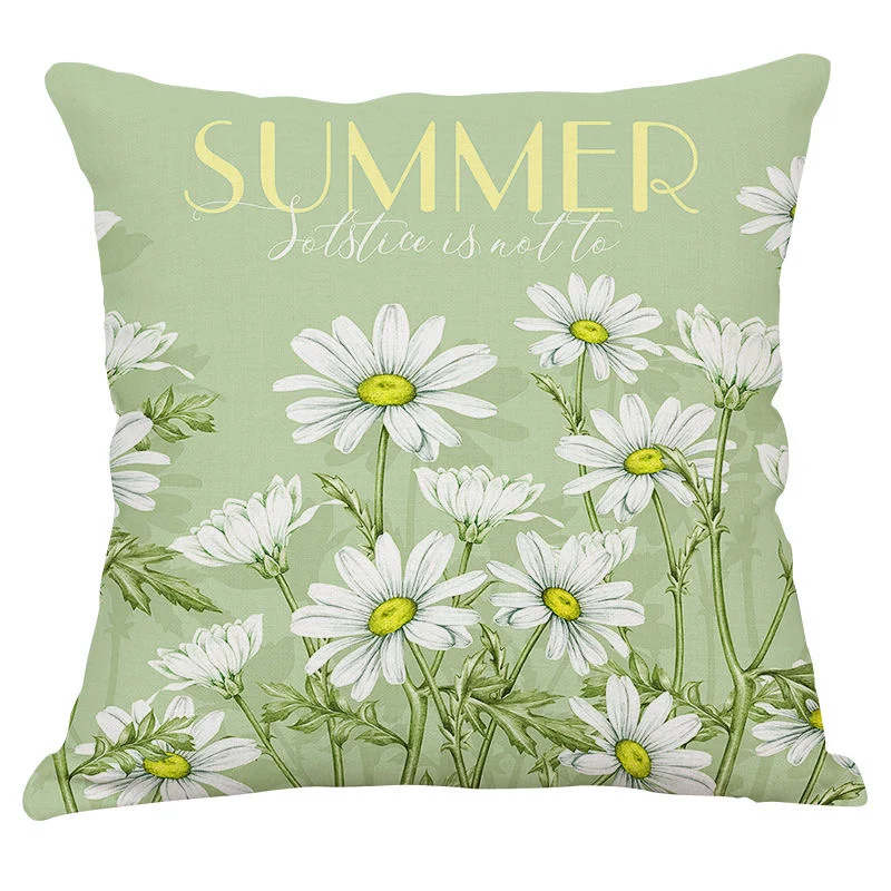 Cushion Cover Green Pillowcase Pillow Covers Throw Pillow Cover for Bedroom Bed Living room Sofa Car Accessories