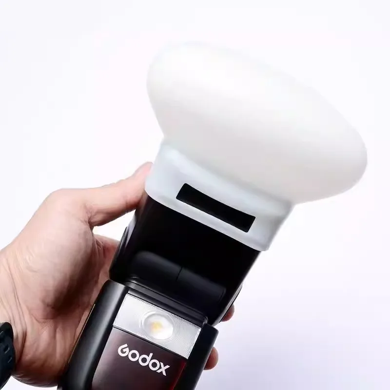 Flash Diffuser Silicone Softbox Soft light for Flash Godox MF12 MF-DD TT520II TT600 TT685 Yongnuo YN560 YN565 YN24EX Canon 580