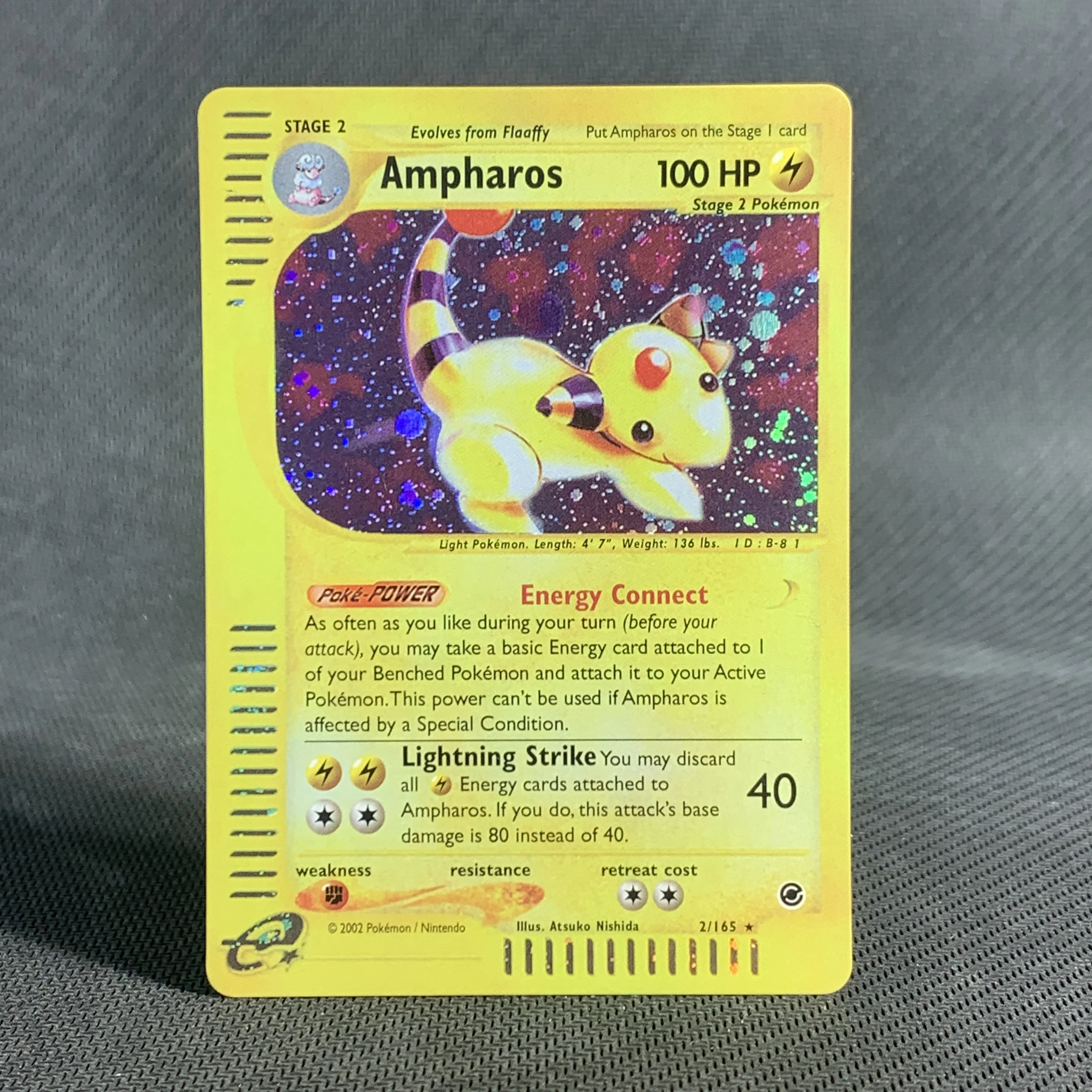 Pokemon Expeditie Base Serie Proxy Kaarten Flash Charizard Blastoise Venusaur Mewtwo Machamp Game Collection PTCG Speelgoed Geschenken