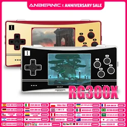 New Anbernic RG300X Retro Portable Game Console Min Video Game Player For  Games Support HD Out Built In 5000 Games Kids Gift