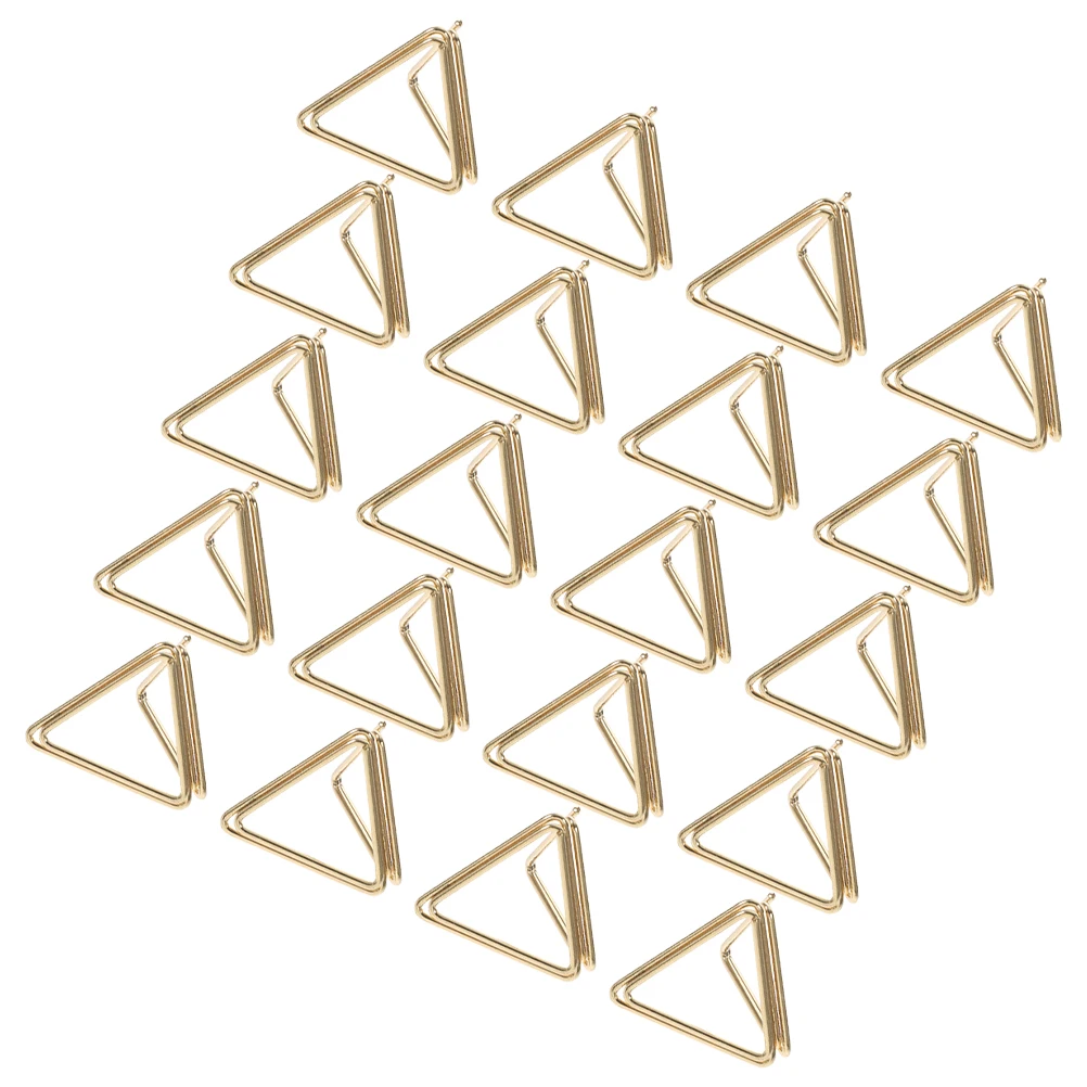 20 pièces dossier de notes commerce réception papier Clips Place Mini porte-cartes nom numéro de Table