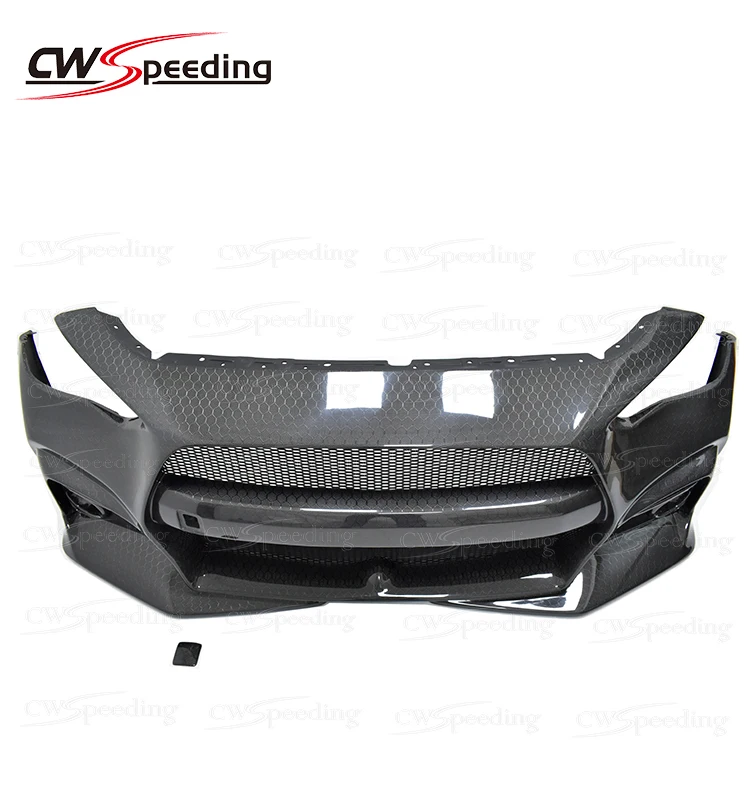 HONEYCOMB CARBON FIBER FRONT BUMPER FOR INFINITI Q60 BODY KIT