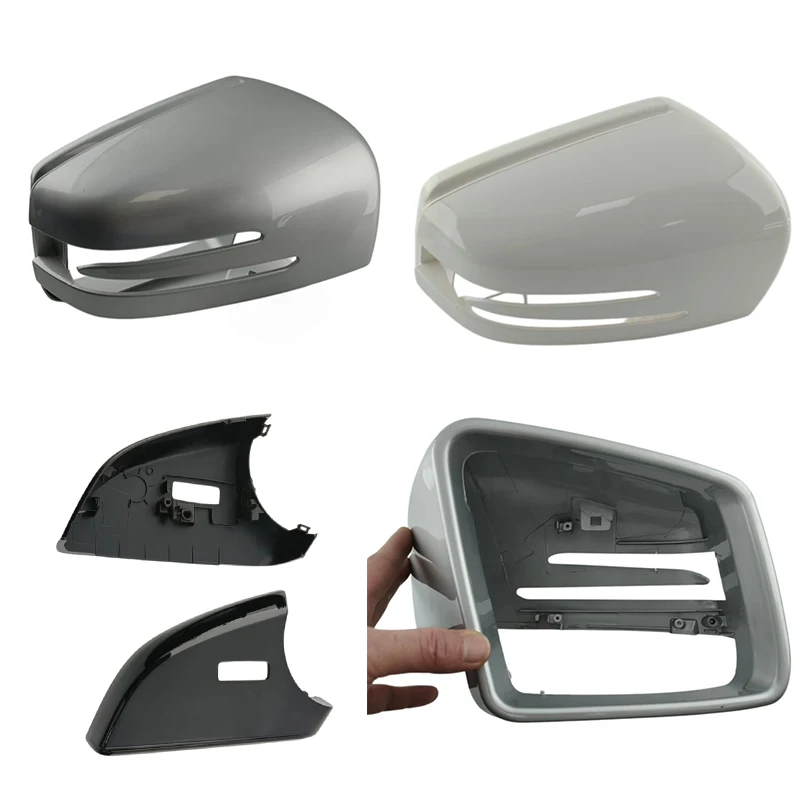 

Mirror Lower Cover Cap A2518100115 A2518100215 For Mercedes W164 ML GL 2005-2011 W251 R-Class 2005-2013 With Puddle Light