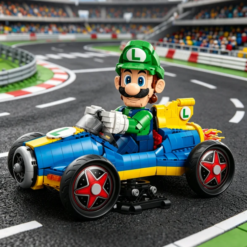 

Hot Sale 2234PCS Classic Sports Kart Racing Car 72050 Building Blocks Creative Assembly Toys As Brilliant Gamer Gifts for People