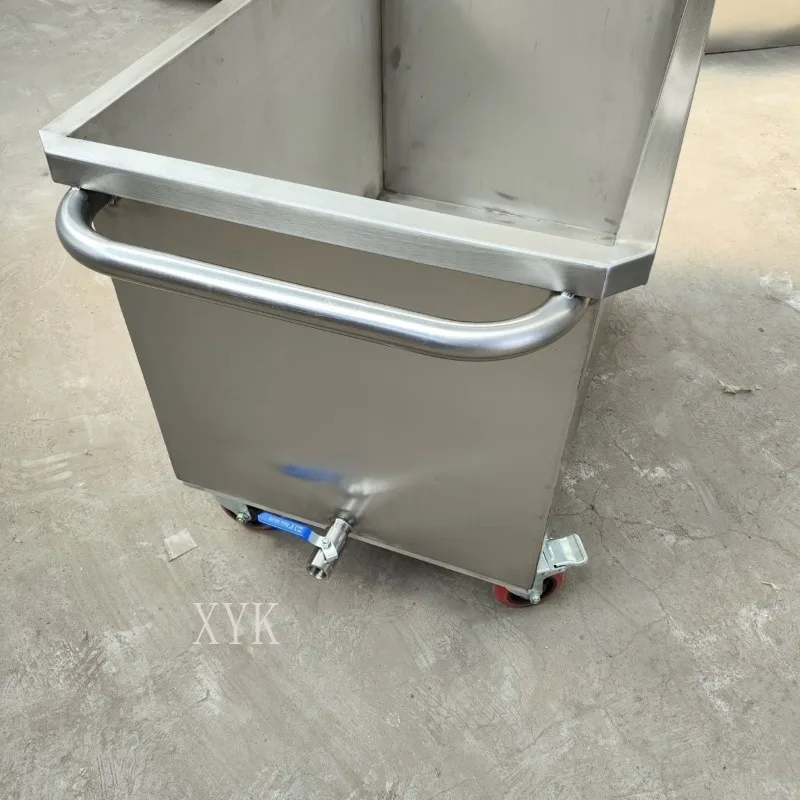 Picture 5: Customizable 304 Stainless Steel Water Storage Tank Rectangular Large Capacity Extra Thick Mobile
