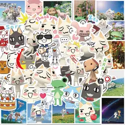 NEW!10/50pcs  Inoue toro CUTE Cat Stickersr DIY Skateboard Laptop Luggage Bike Motorcycle Phone Car Sticker Decals