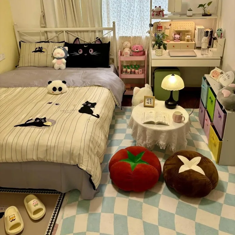 Niedliches, weiches Pilz-Tomaten-Futon-Kissen, Bett-Kissen, Puppe, Dekokissen, Kissen für das Wohnzimmer, Sofa-Kissen – Detail 9