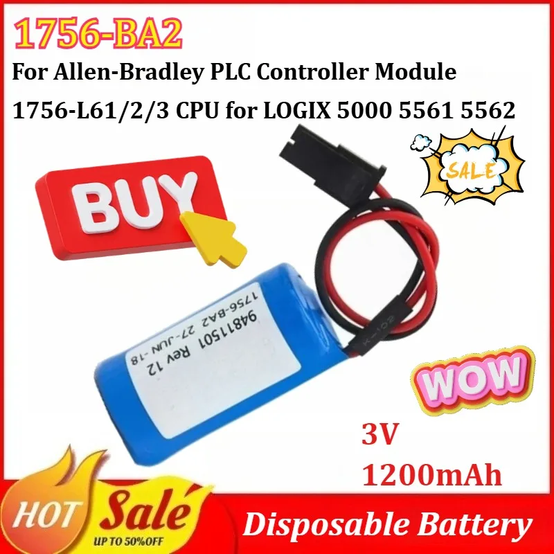 1756-BA2 3V 1200Mah…