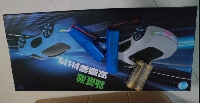 

A remote-controlled car that can be operated with a watch or controller