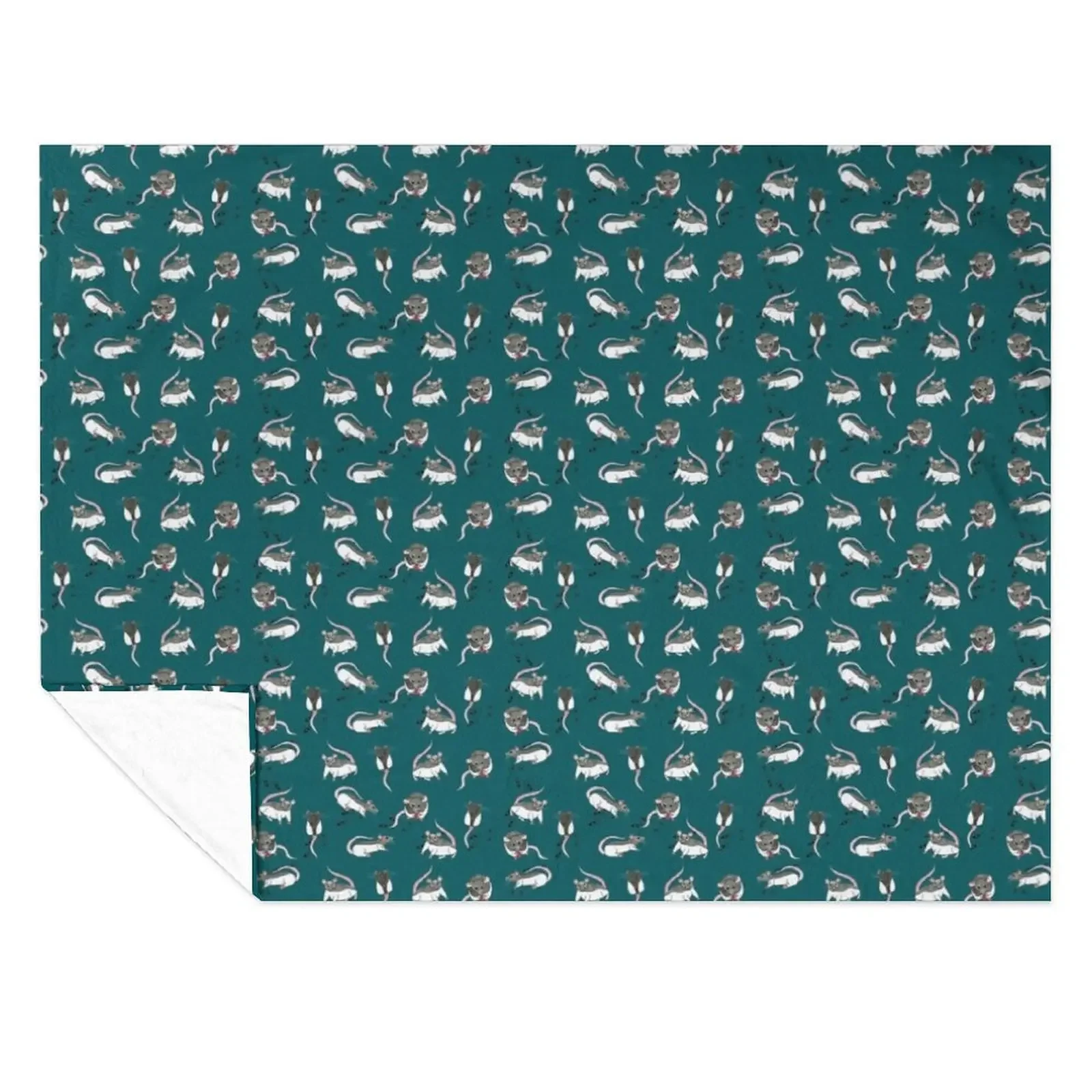 

Rats! Throw Blanket for sofa Summer Soft Beds manga Blankets