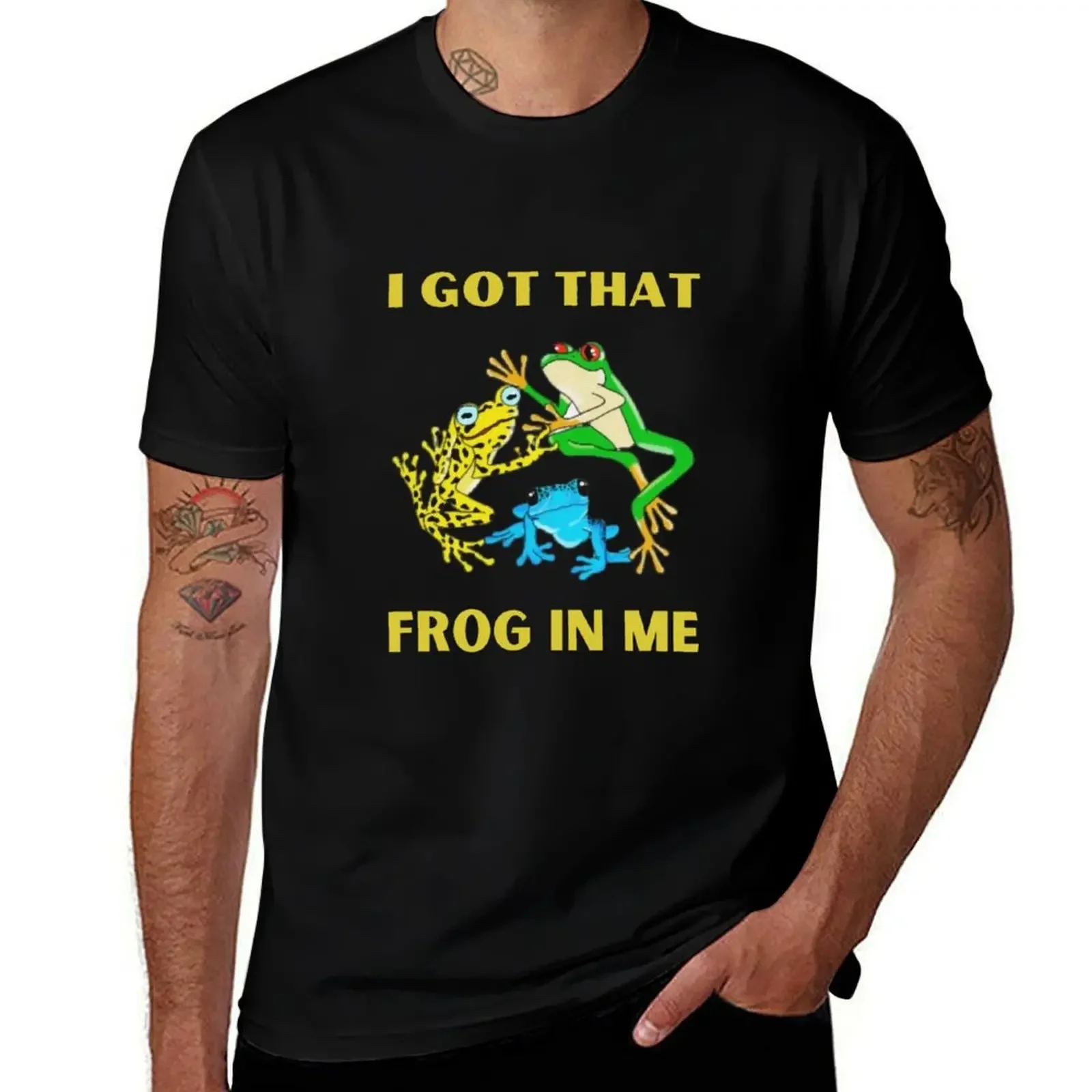 

I Got That Frog In Me T-Shirt T-shirts man plus sizes boys whites men clothes