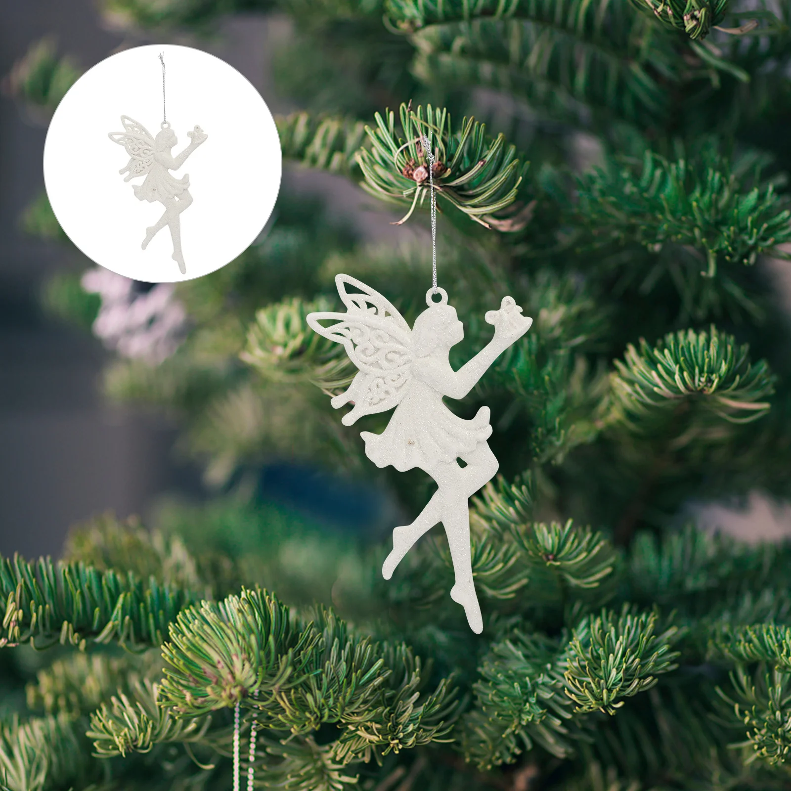 

10Pcs Christmas Hanging Ornament Set for Tree Decorations Holiday Party Home Decoration Bright Creative Adornment Xmas Supplies