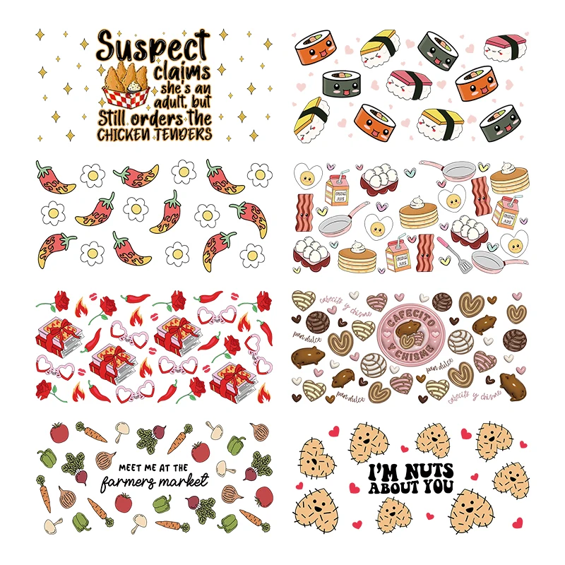 3D Uv Dtf Food Prin…