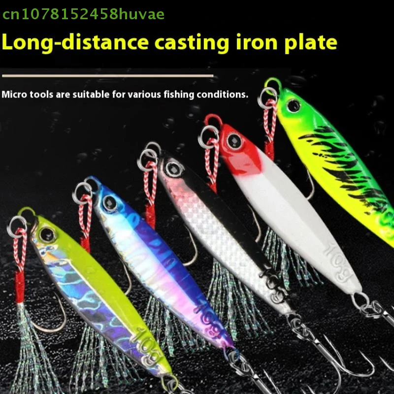 5Pcs Angeln Lockt Bass Angeln Köder Gewichte 7/10/15/20/30G Fisch Metall jigs Salzwasser Lockt Eis Isca Künstliche Jigging Köder