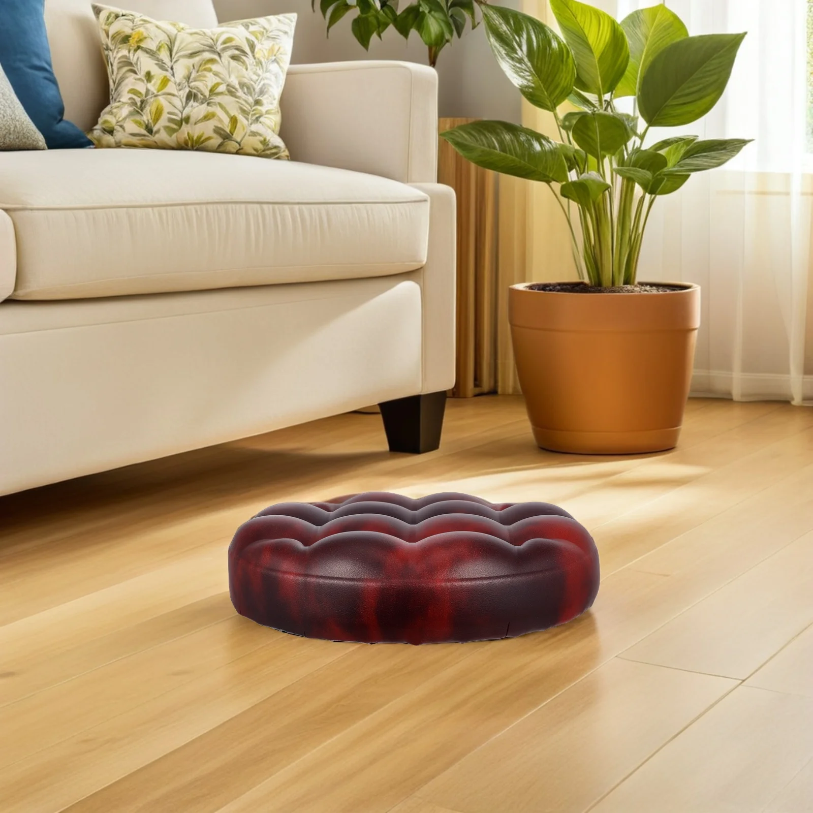 

Round Bar Stool Cushion Seat Cover for Kitchen Chair Padded Comfortable Ergonomic Soft Cushions Longtime Sitting Non-Deformation