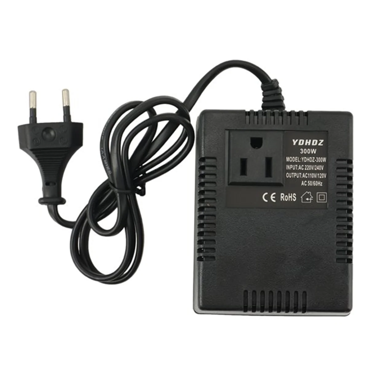 AT16 Power Transformer Voltage Regulator 220V to 110V Voltage Converter Step-Down Transformer 220 EU Plug Invert 300W view 2