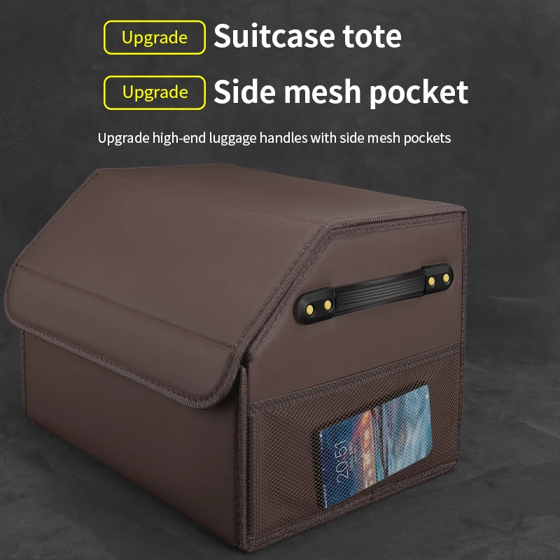 Adequado para caixa de armazenamento de porta-malas Porsche Cayenne Macan Panamera 911/718 caixa de armazenamento de carro