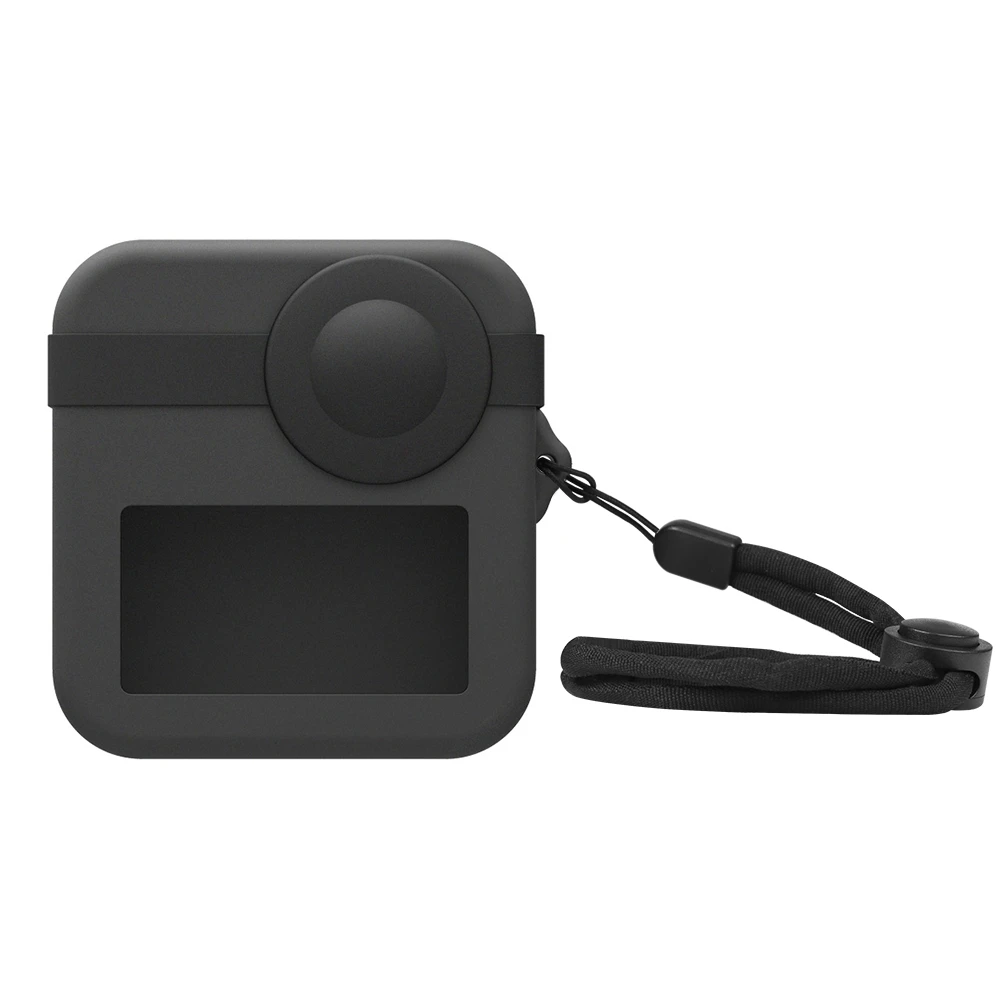 PULUZ for GoPro Max Dual Lens Caps Case + Body Silicone Protective Case Cover Shell Cap