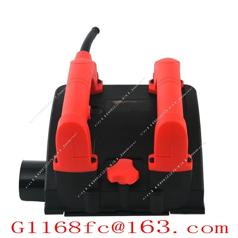 Decoration electric wall planer, automatic wall grinder, dust-free putty powder plastering tool