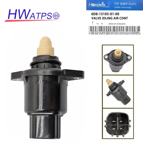 OEM: 6D8-13105-01-00 Válvula de control de aire inactivo de inyección de combustible para fueraborda Yamaha F90 F75 2003-2010 6D 8131050000 6D8 13105 00 00