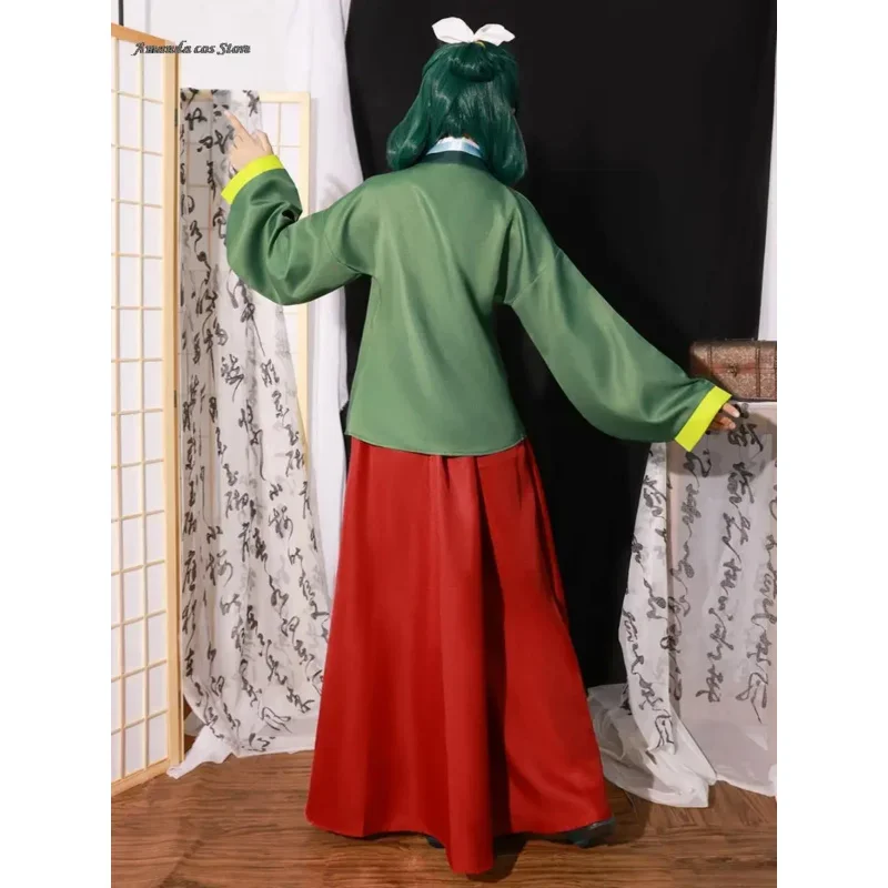 Wat22 Maomao Vrouwen Kostuum Carnaval Spelen Rekwisieten De Apotheker Dagboeken Kostuums voor Rollenspellen Cosplay H Nieuwe 2025 aa